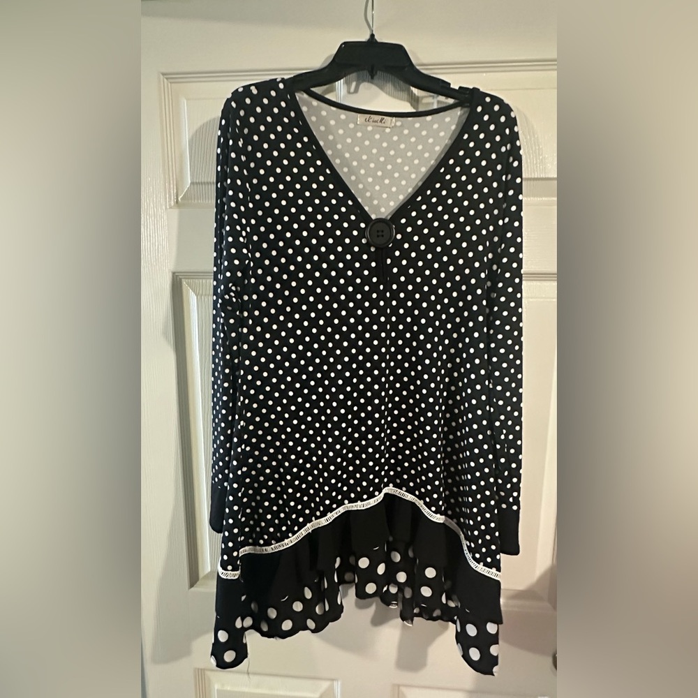 Miali Polka Dot Top
